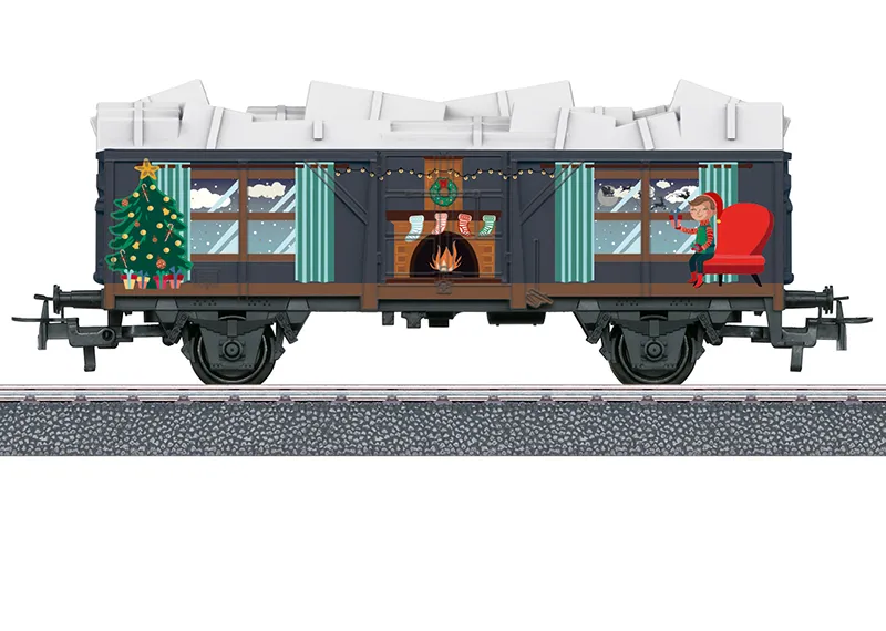 Marklin : WAgon de Noel avec Module Lumineux (1/87)