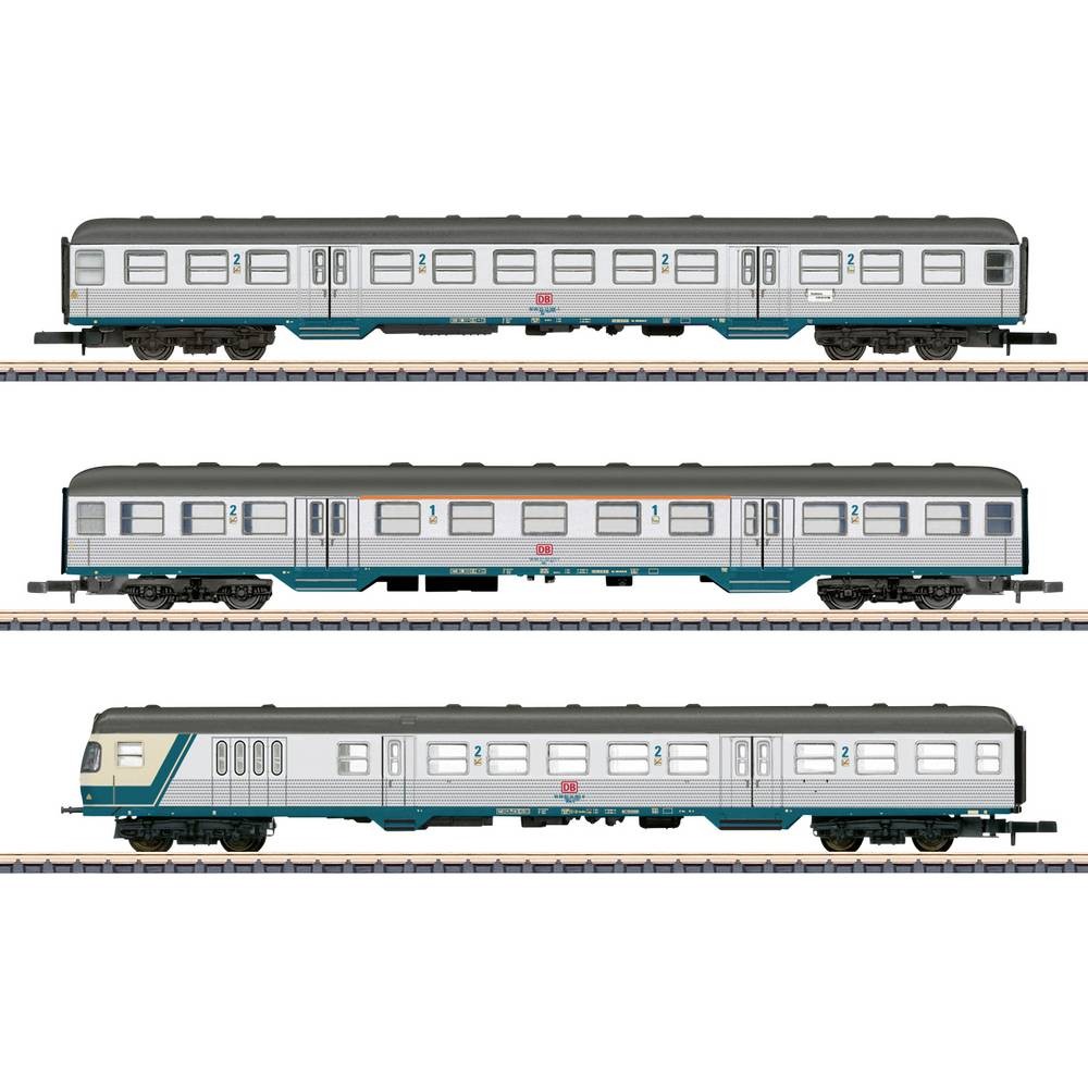 [MKN 87183] Marklin : Voitures Karlsruher Kopf DB a AC DB Epoque