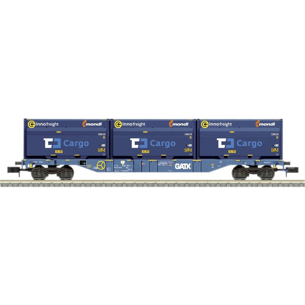 MiniTrix : Wagon containeurs GATX - DB DC Epoque VI
