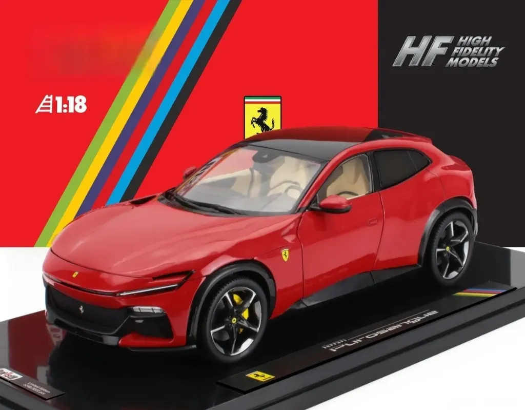 Polistil : Ferrari Purosangue 2022 Rouge Roso Corsa 322 [1/18]