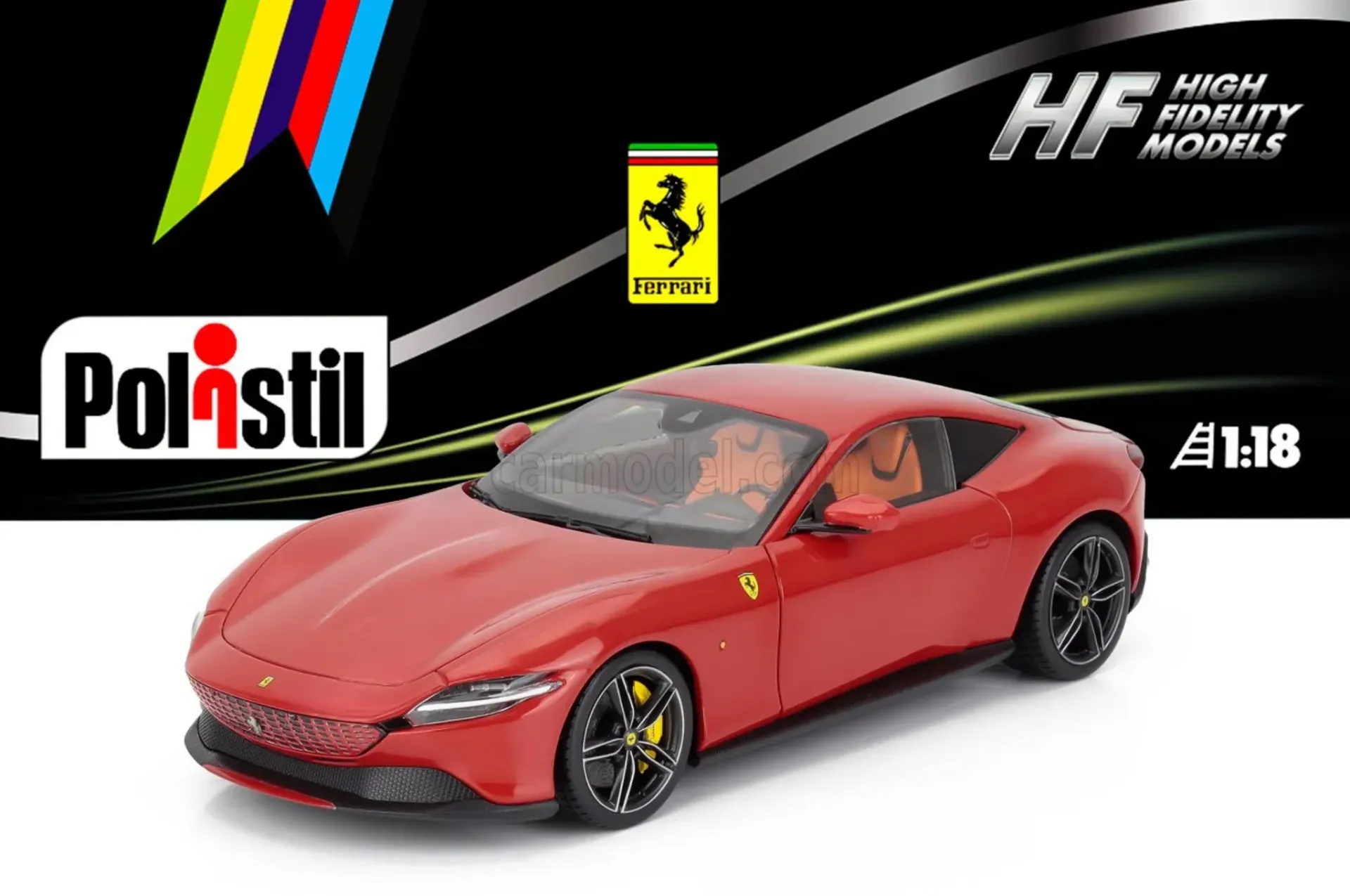 Polistil : Ferrari Roma 2019 Rouge Rosso Magma