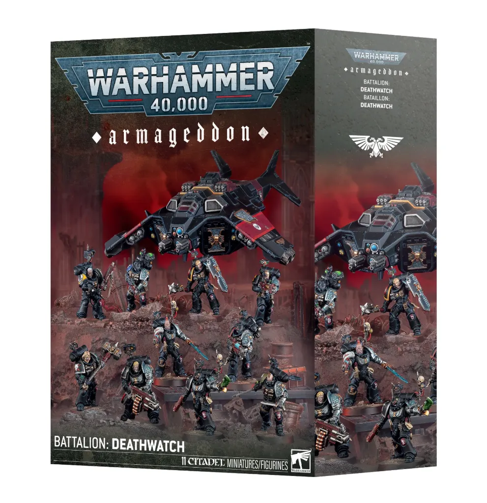 [GAW 39-13] Death Watch : Armageddon Bataillon │ Warhammer 40.000