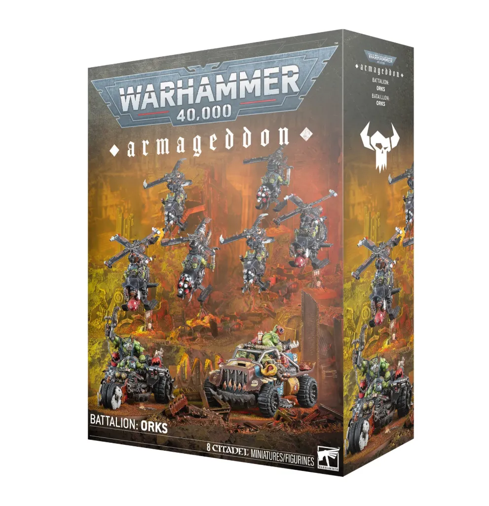 [GAW 73-501] Orks : Armageddon Bataillon │ Warhammer 40.000