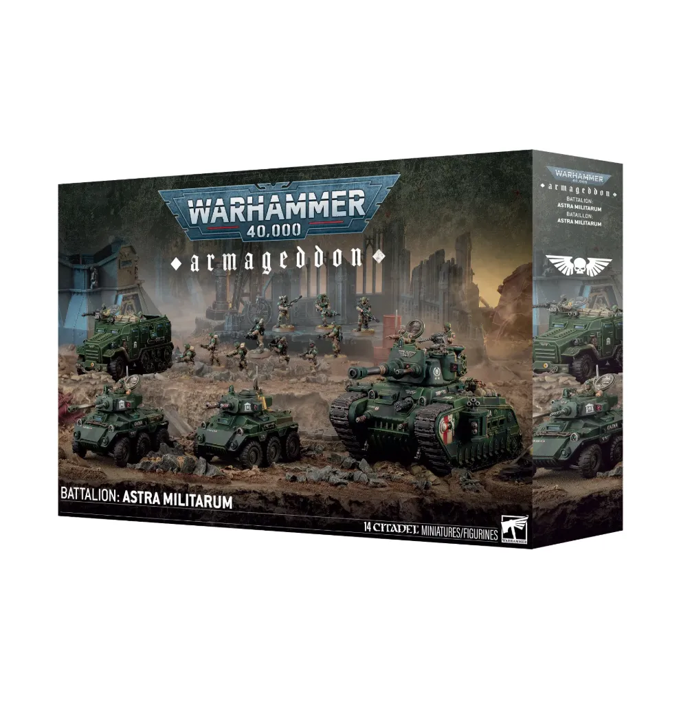 [GAW 47-47] Astra Militarum : Armageddon Bataillon │ Warhammer 40.000