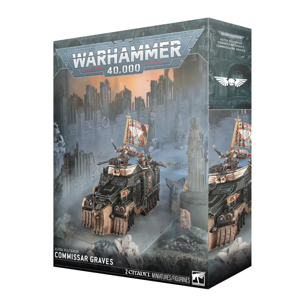 [GAW 47-58] Astra Militarum : Commissaire Graves │ Warhammer 40.000