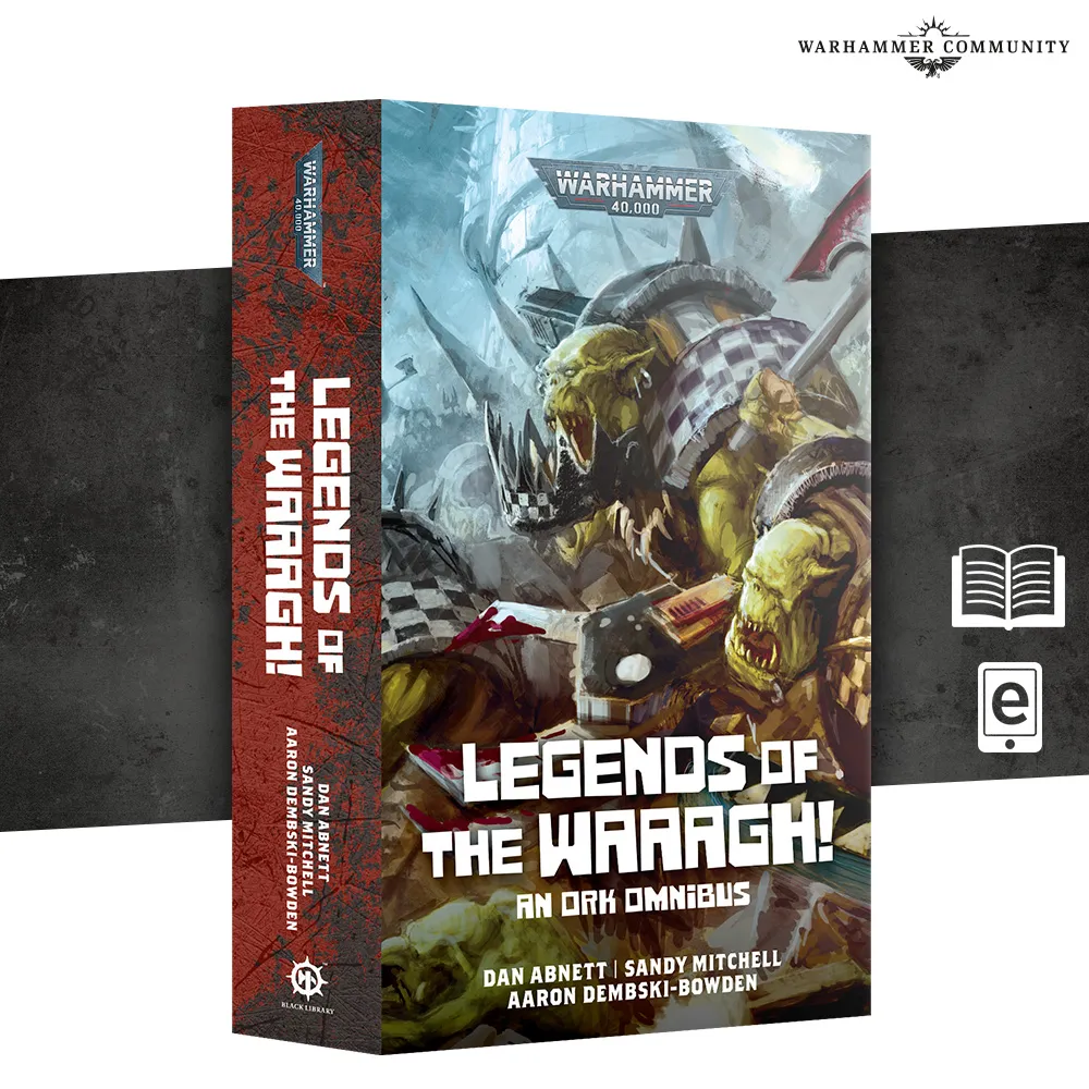 [GAW BL3308] Black Library : Legends of the WAAAGH! [Paperback] [ENG] │ Warhammer 40.000
