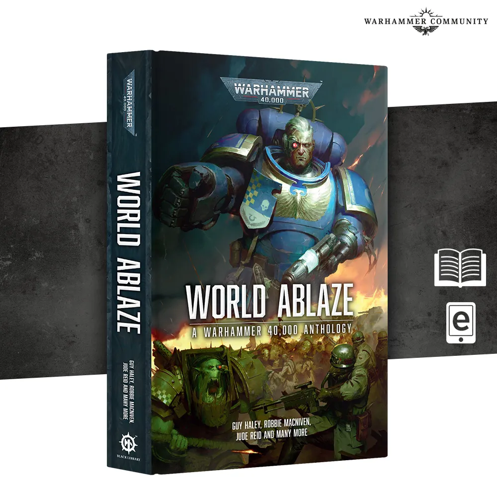 [GAW BL3312] Black Library : World Ablaze [Hardback] [ENG] │ Warhammer 40.000