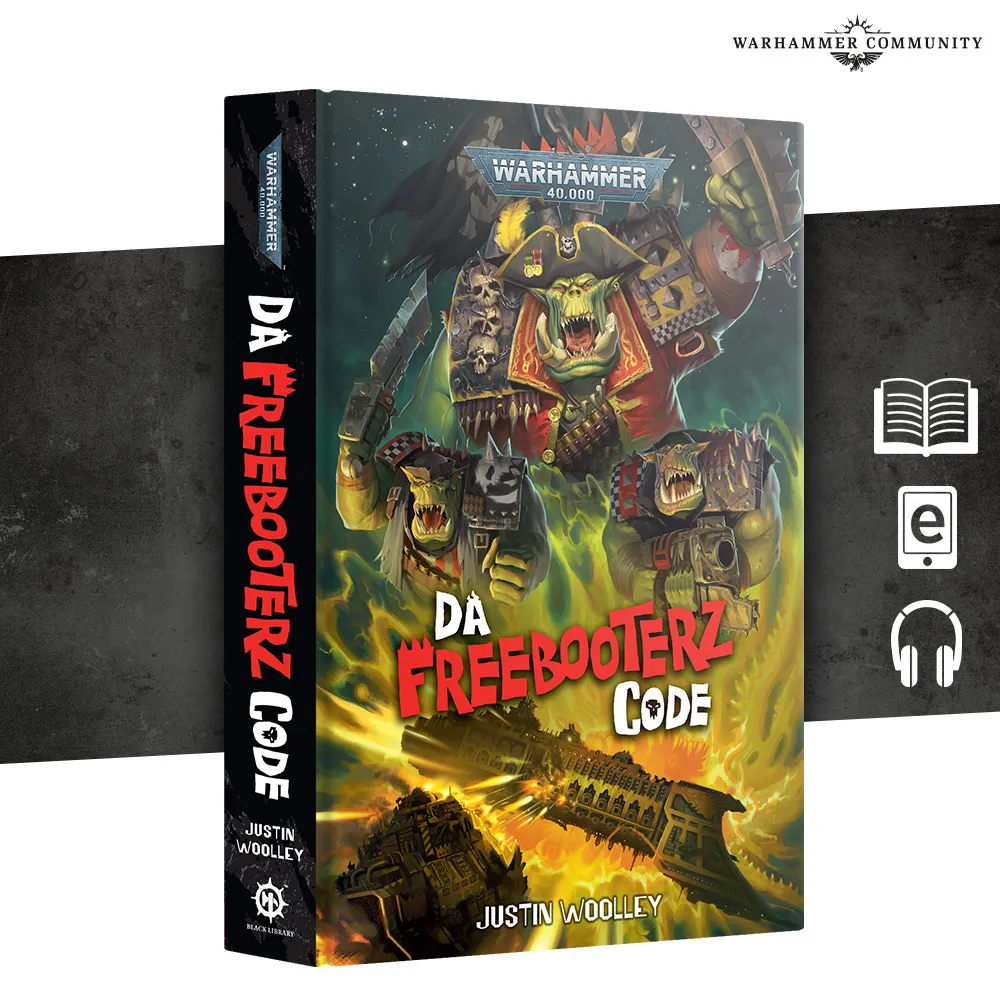 [GAW BL3313] Black Library : Da Freebooterz Code [Hardback] [ENG] │ Warhammer 40.000
