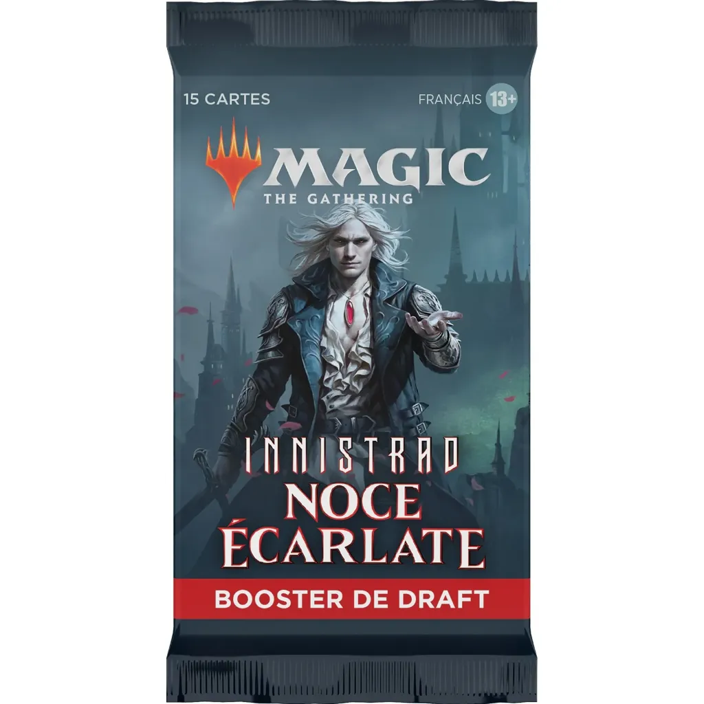 [WOC C90601010] Magic the Gathering : Booster de Draft "Inestrad Noce Ecarlate" [FR]