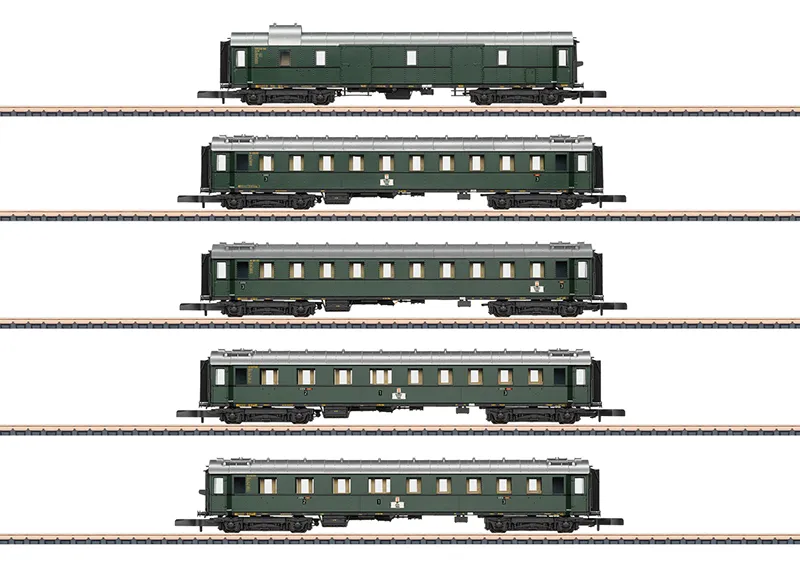 Marklin : Voitures BA 28 DB DC époque III [1/220]