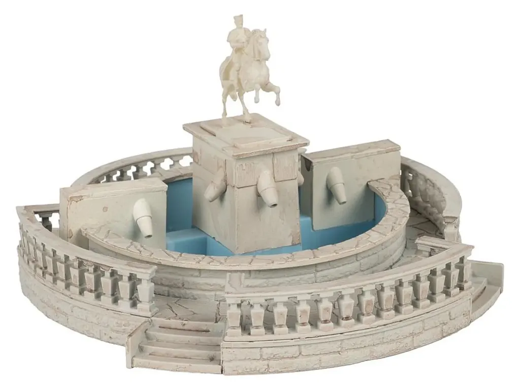 Faller : Fontaine du jardin du chateau [1/87]