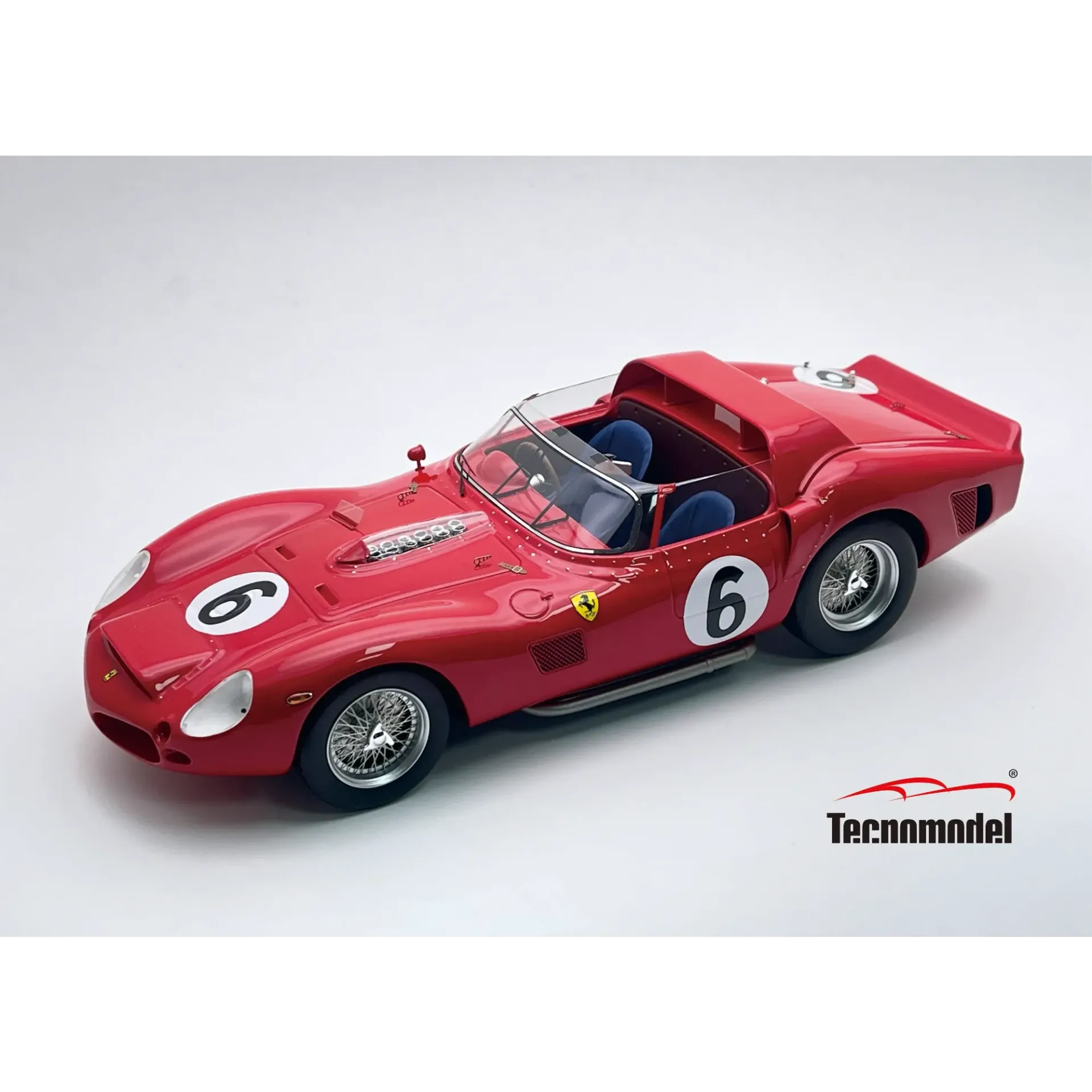 [TEN TM18-232B] Tecnomodel : Ferrari 330 TRI-LM N°6 Winner Le Mans 1962 Gendebien-Hill [1/18]