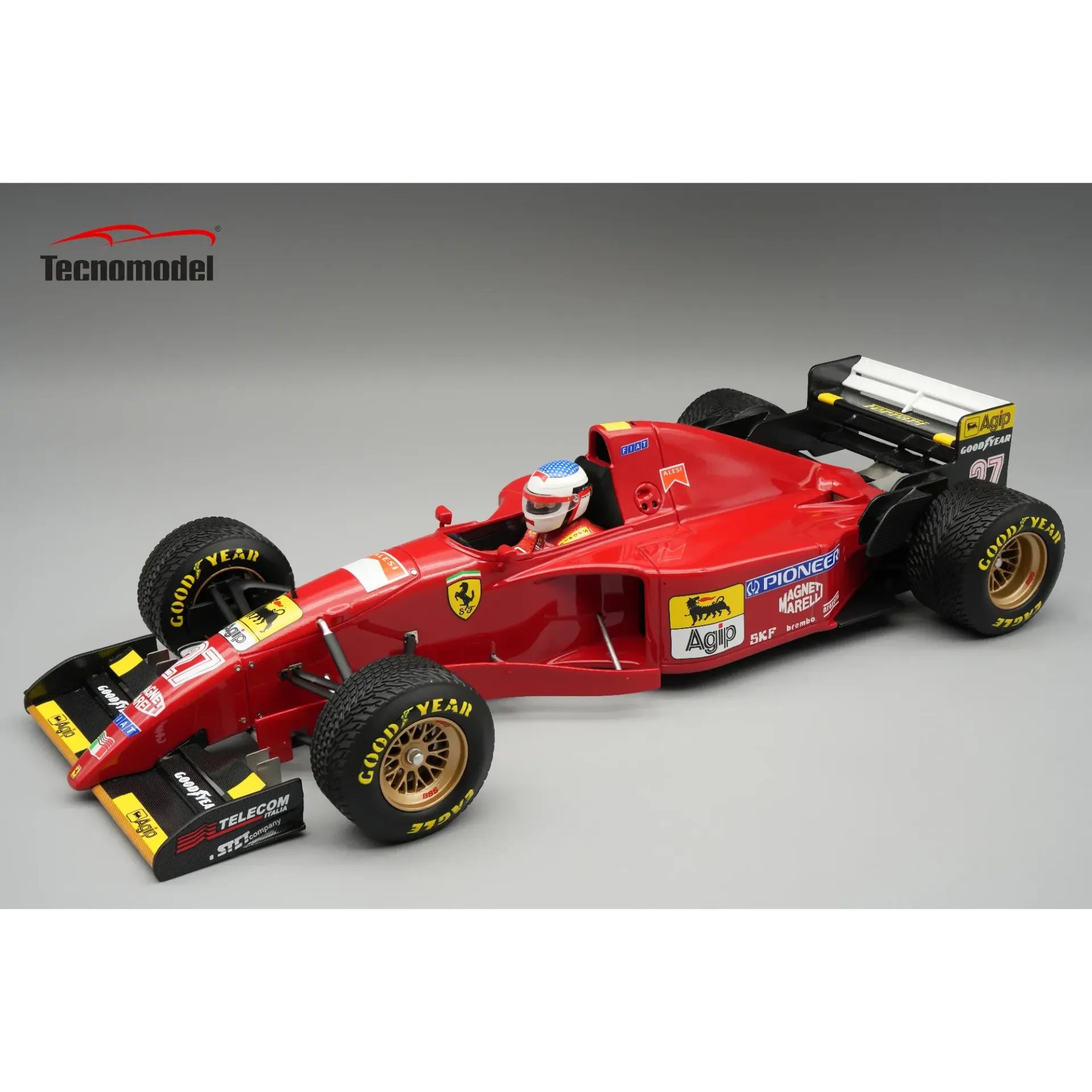 Tecnomodel : Ferrari 412T2 1995 GP Japon Pneus Pluie Jean Alesi [1/18]