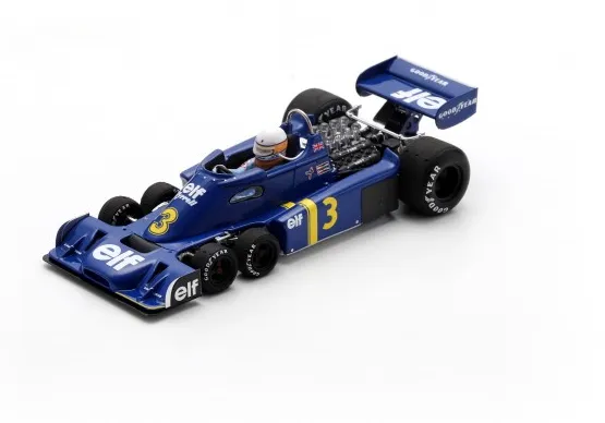 Spark : Tyrrell P34 No.3 5th Dutch GP 1976 Jody Scheckter (1/43)