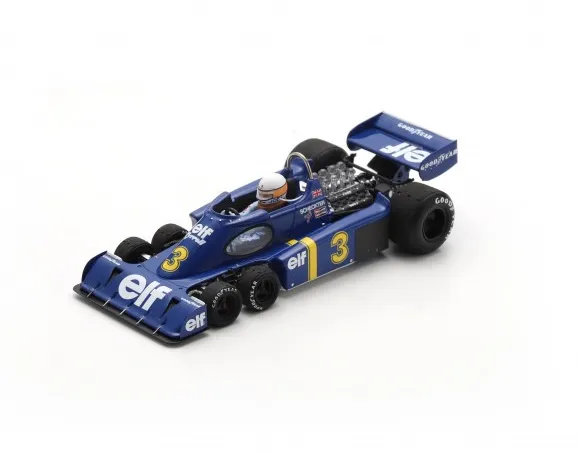 Spark : YRRELL P34 3 2eme GP Angleterre 1976 Jody Scheckter (1/43)