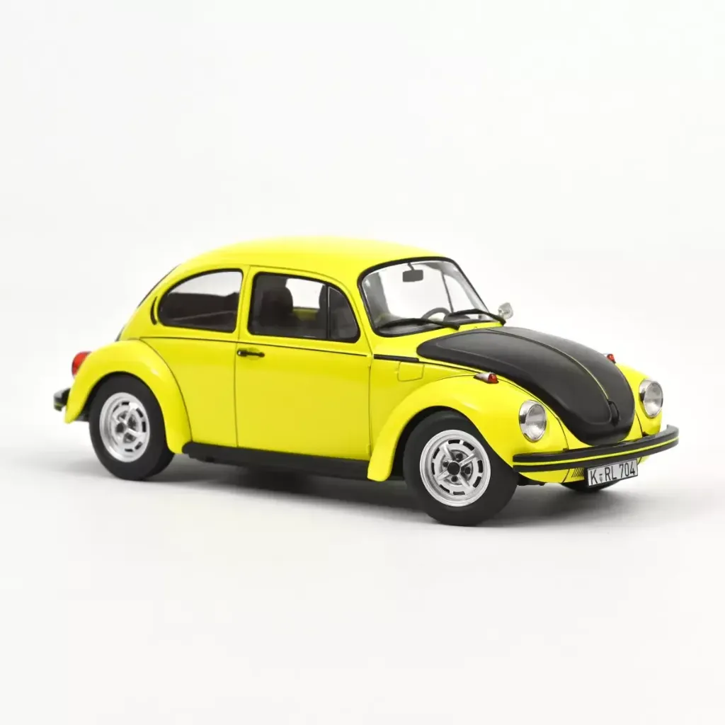 Norev : Volkswagen Coccinelle 1303 1973 Jaune et Noir (1/18)