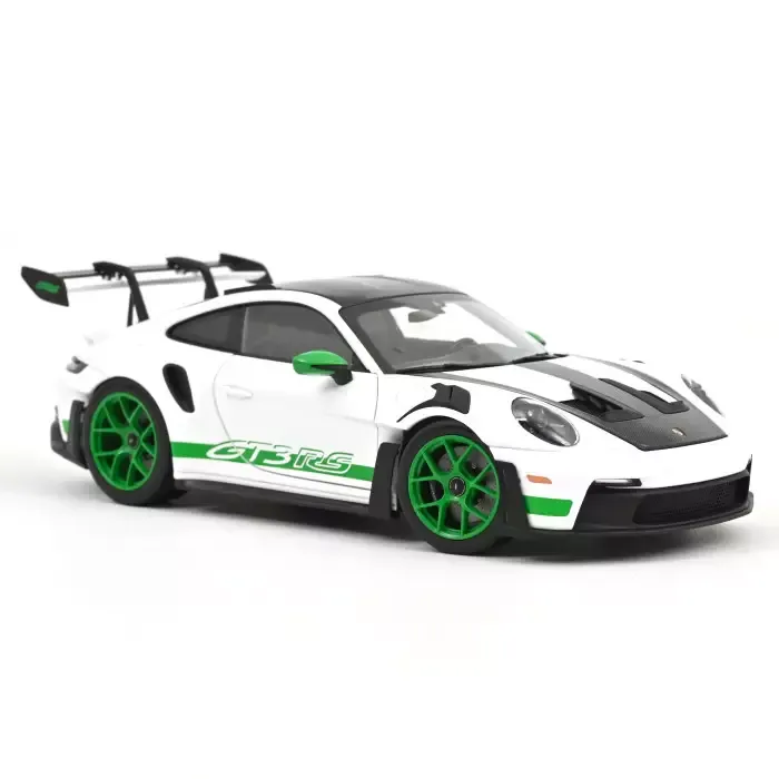 Norev : Porsche 911 GT3 RS Tribute to Carrera RS 2022 Blanc/Vert Python (1/18)