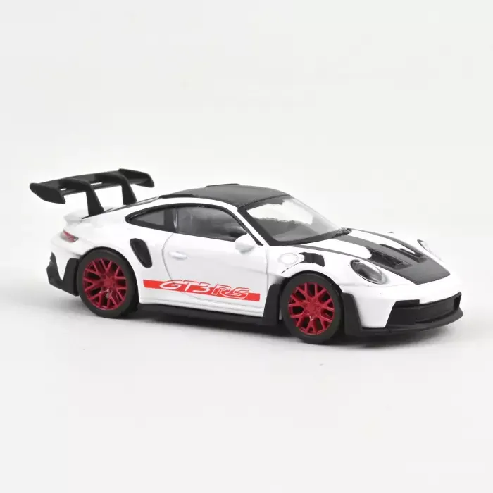 Norev : Porsche 911 GT3 RS 2022 Blanc Pack Weissach jet-car (1/43)