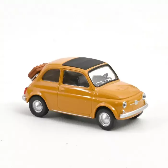 Norev : Fiat 500 F 1965 Jaune Positano Jet-car (1/43)