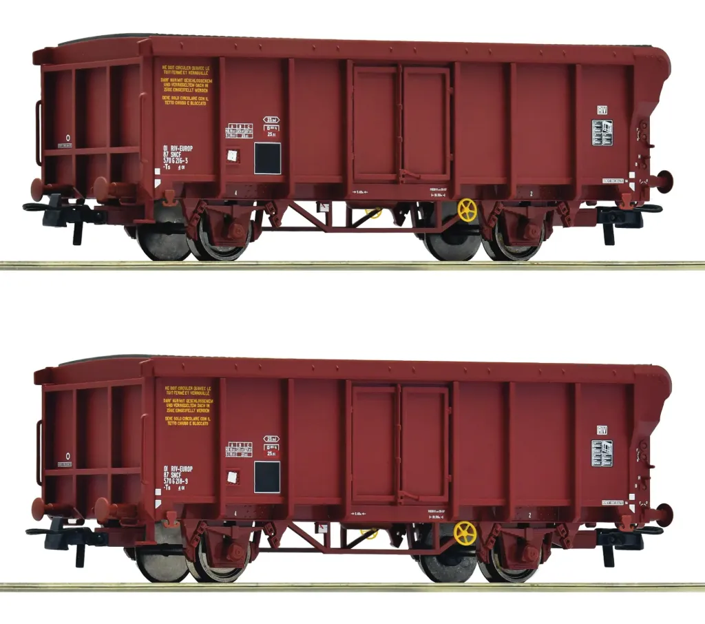 Roco : Wagon Ts toit amovible - SNCF  DC Epoque IV (copie)