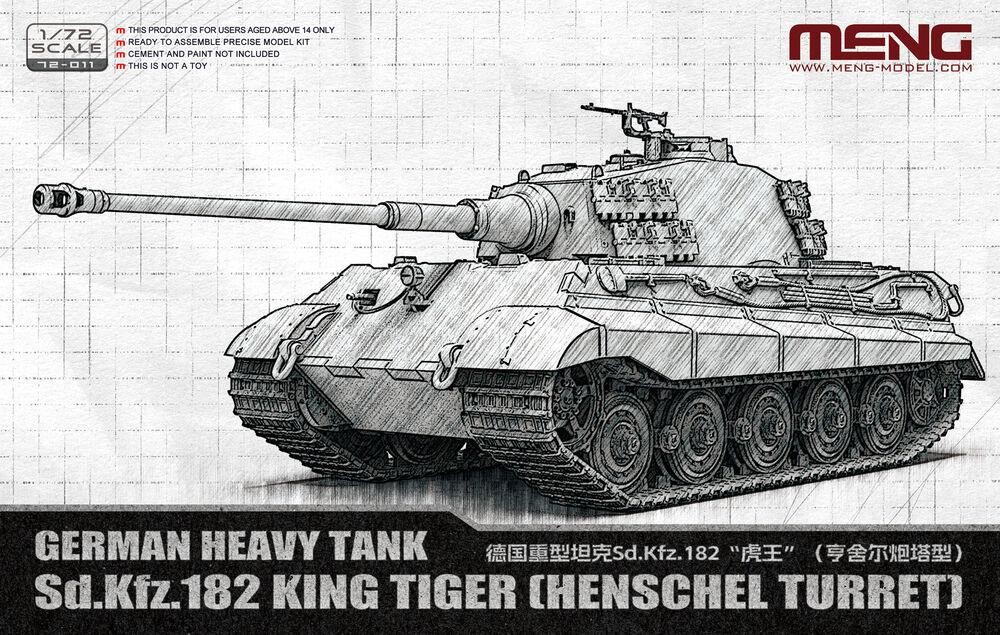 [MNG 72-011] Meng : German Heavy Tank SD.Kfz.182 King Tiger (Henschel Turret) (copie)