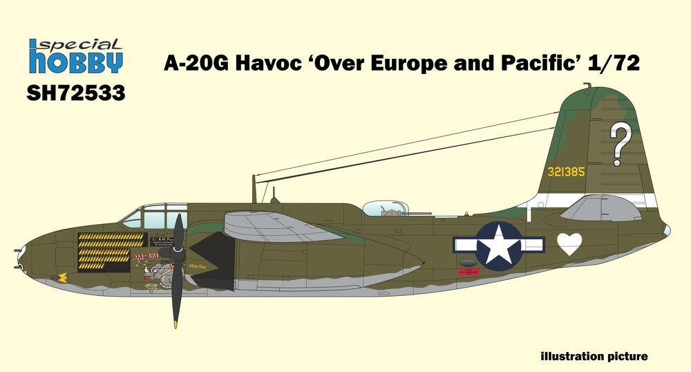 Spécial Hobby : A-20G Havoc - Over Europe and Pacific