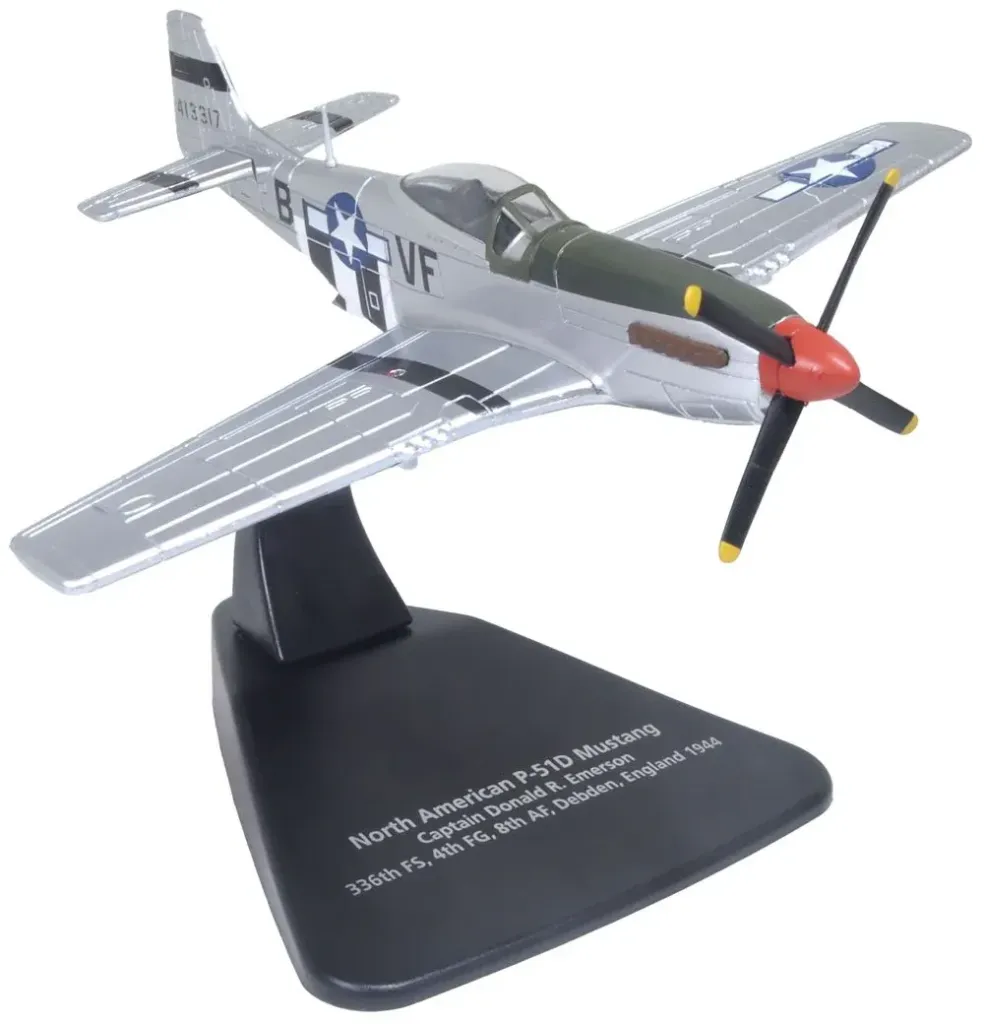 [OXF AC126] Herpa : P51 -Mustang 336th FS, 4th FG, 8th AF, Debden UK 1944