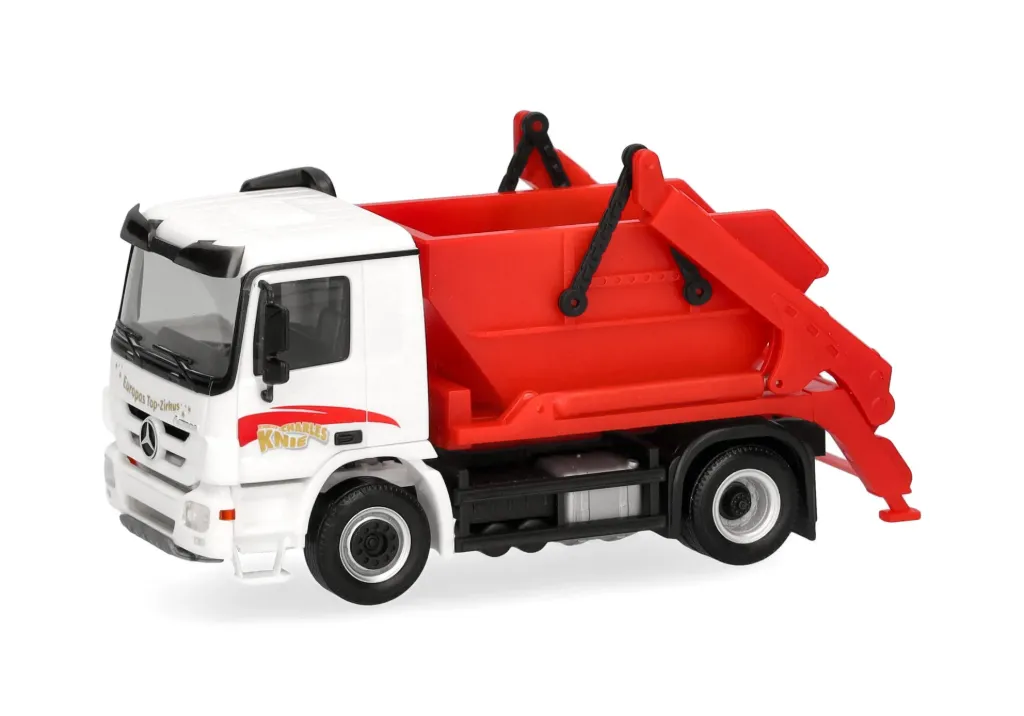 Herpa : Vrachtwagen Mercedes Benz Actros M 08 Meiller AK12 Circus Charles Knie [1/87 - HO]