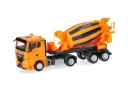 Herpa : Camion MAN TGX GN semi-remorque bétonnière, orange [1/87 - HO]