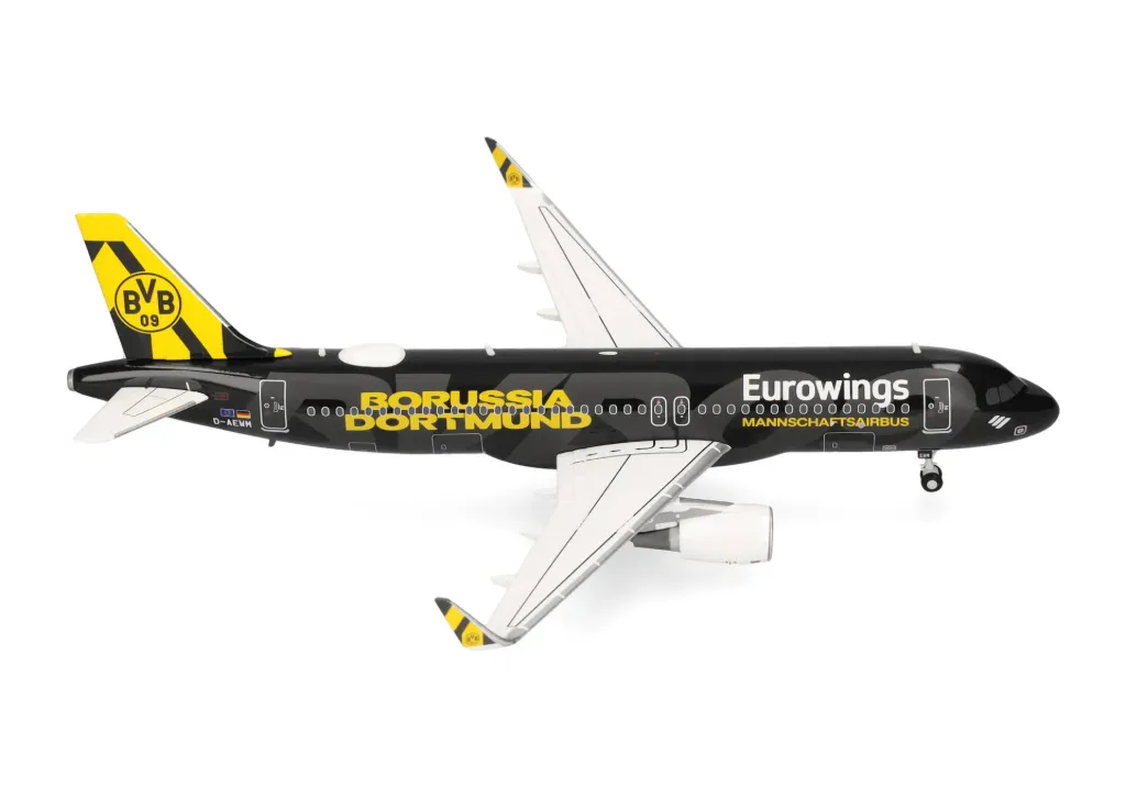 [HER 573764] Herpa : Airbus A320 │ Eurowings BVB Mannschaftsairbus 2025 [1/200]