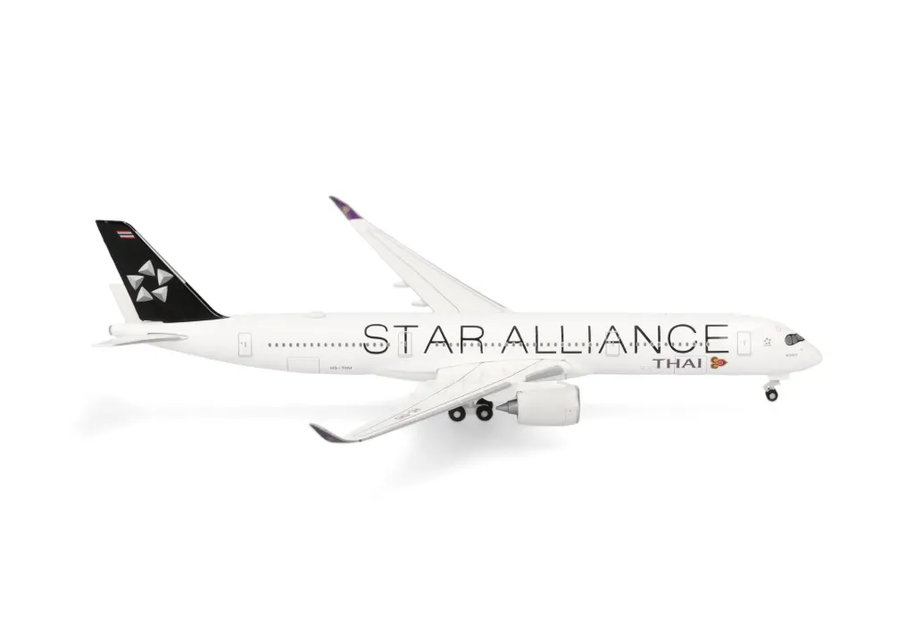 [HER 538978] Herpa : Airbus A350-900 │ Thai Airways Star Alliance Sakon Nakhon