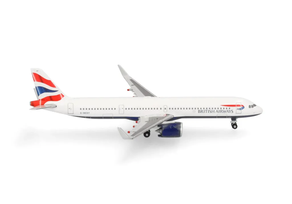 Herpa : Airbus A321neo │ British Airways - Reg. G-NEOY [1/500]