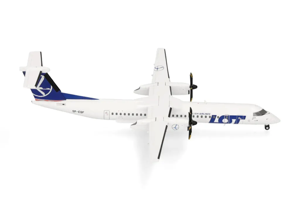 Herpa : Bombardier Q400 LOT │ Polish Airlines [1/200]