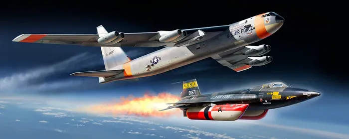 Revell : Bombardier NB-52 & X-15 "Édition Platine" (1/72)