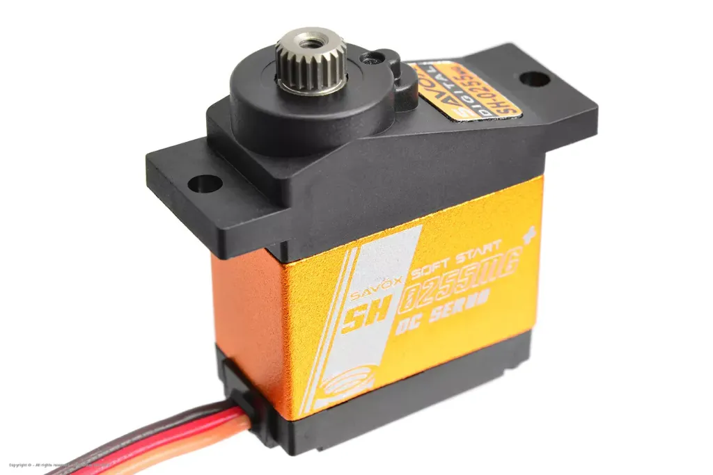 [SAV SH-0255MG+] Savox : Servo Digital - DC Motor - Waterproof - Micro size servo - Metal Gear [SW-0267MG]