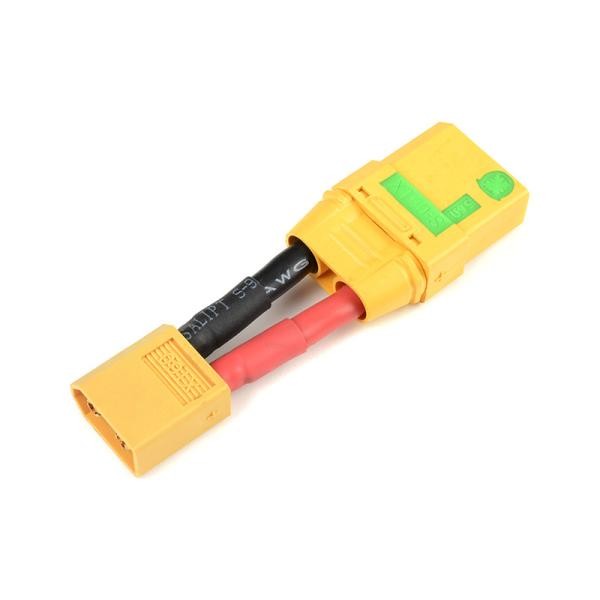 [RTEC GF-1301-138] Revtec : Fiche adaptateur XT-60 (M) vers XT-90AS (F) (Anti-Spark) [GF-1301-138]