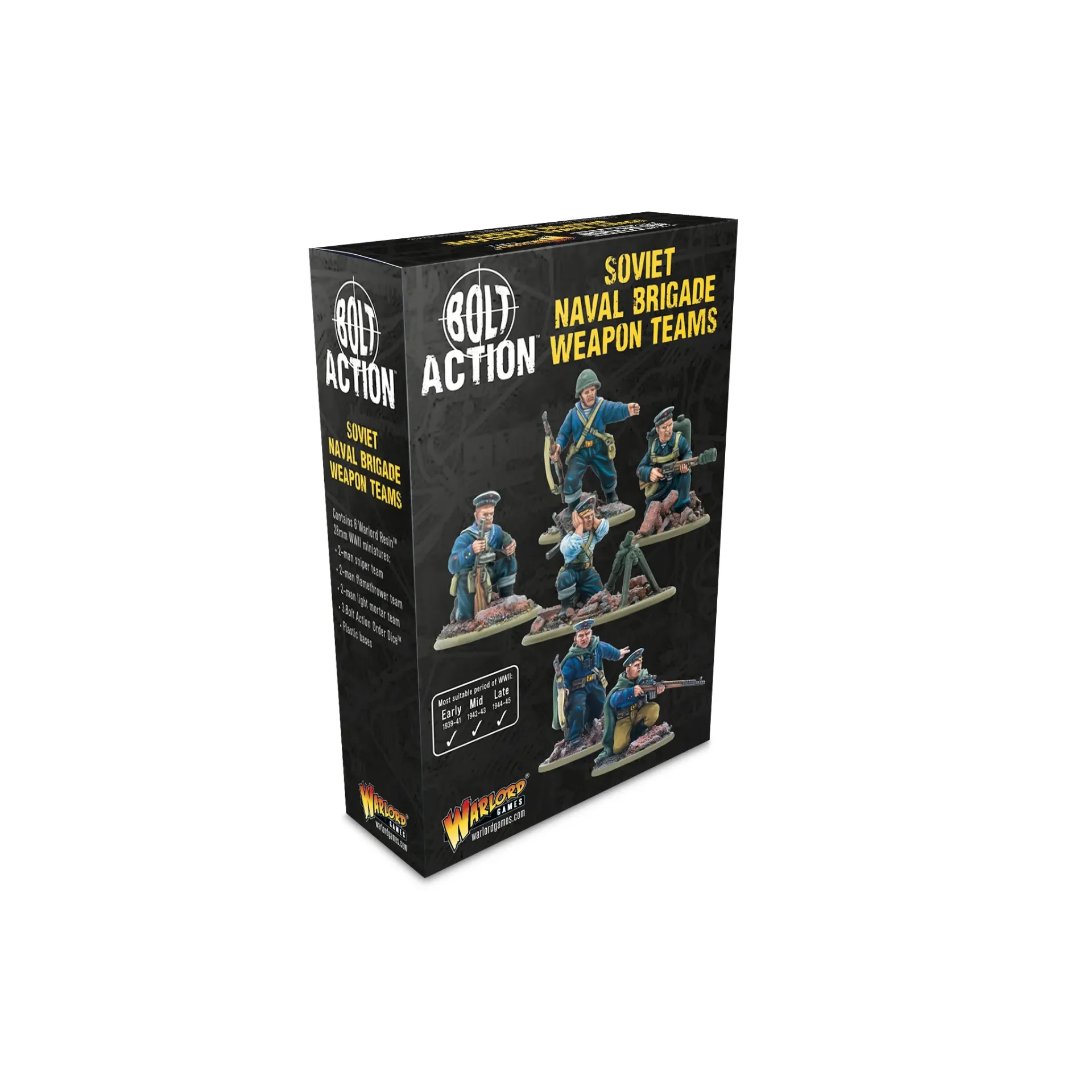 [WLG 402414007] Bolt Action : Soviet Naval Brigade Weapon Teams