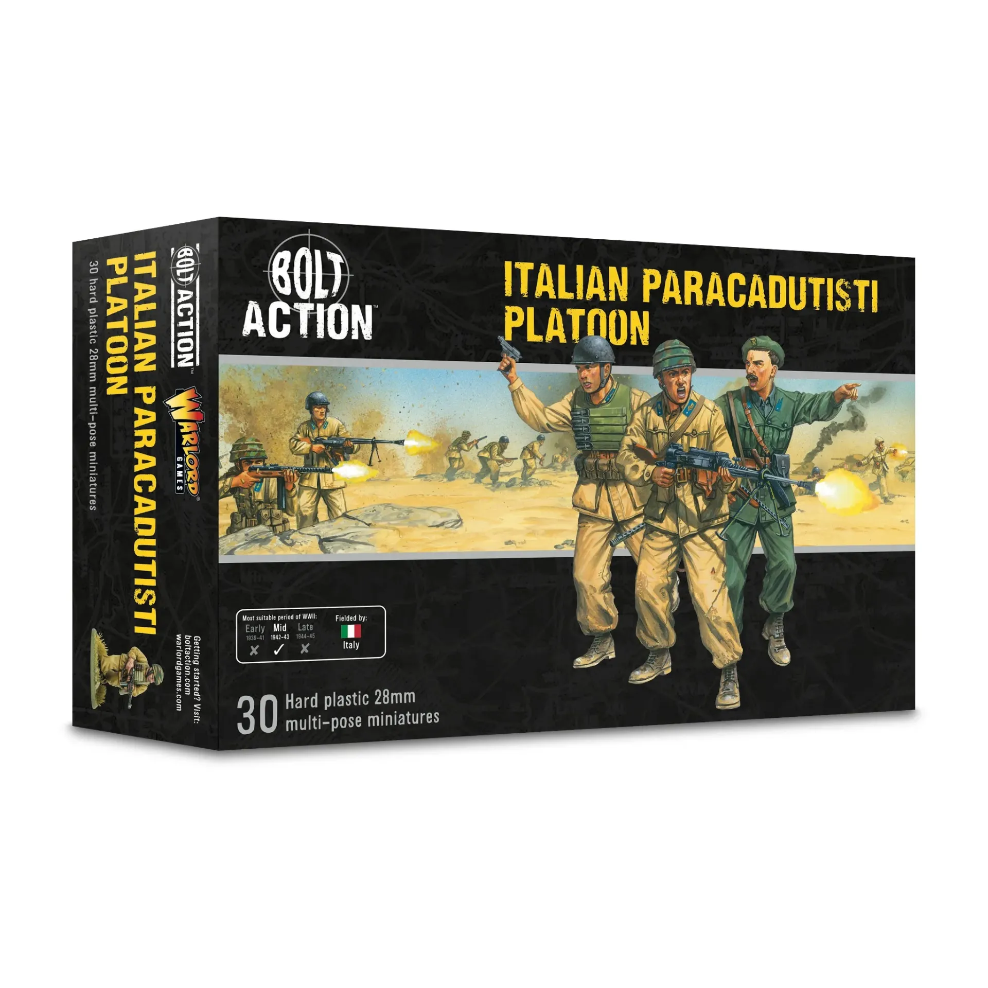 [WLG 402015808] Bolt Action : Italian Paracadutisti Platoon