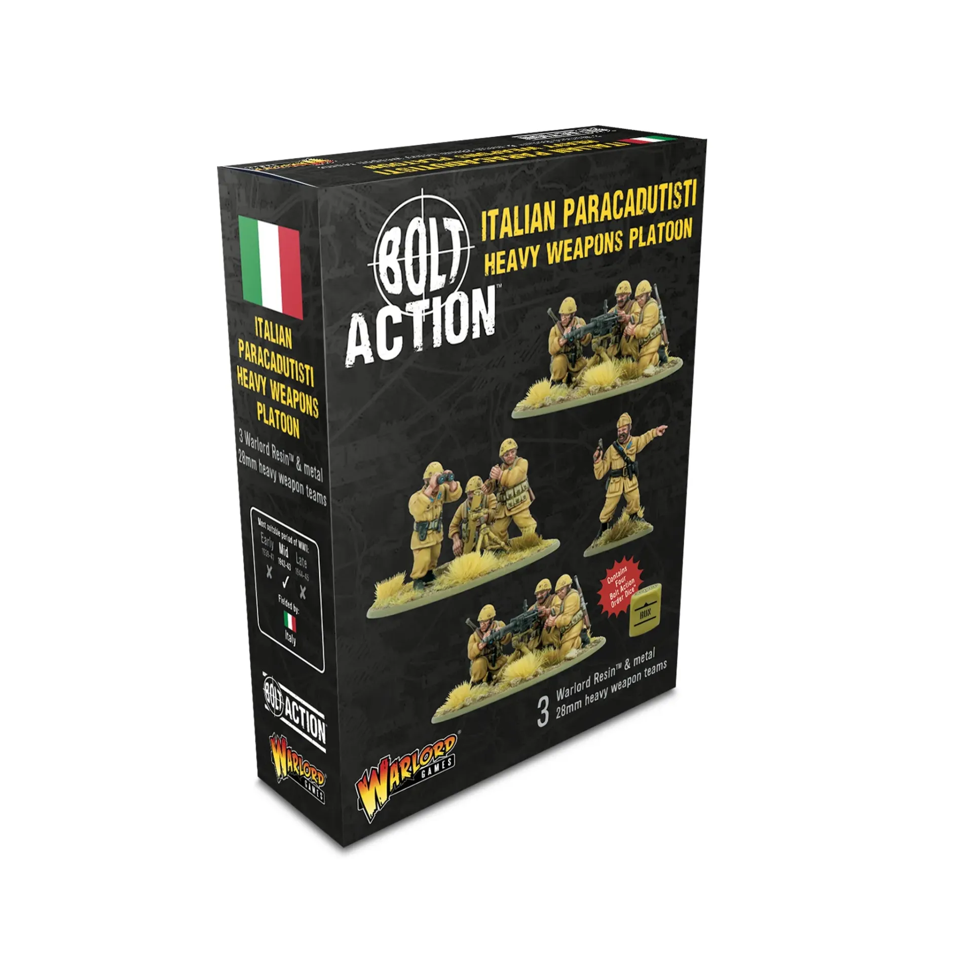 [WLG 402615801] Bolt Action : Italian Paracadutisti Heavy Weapons Platoon
