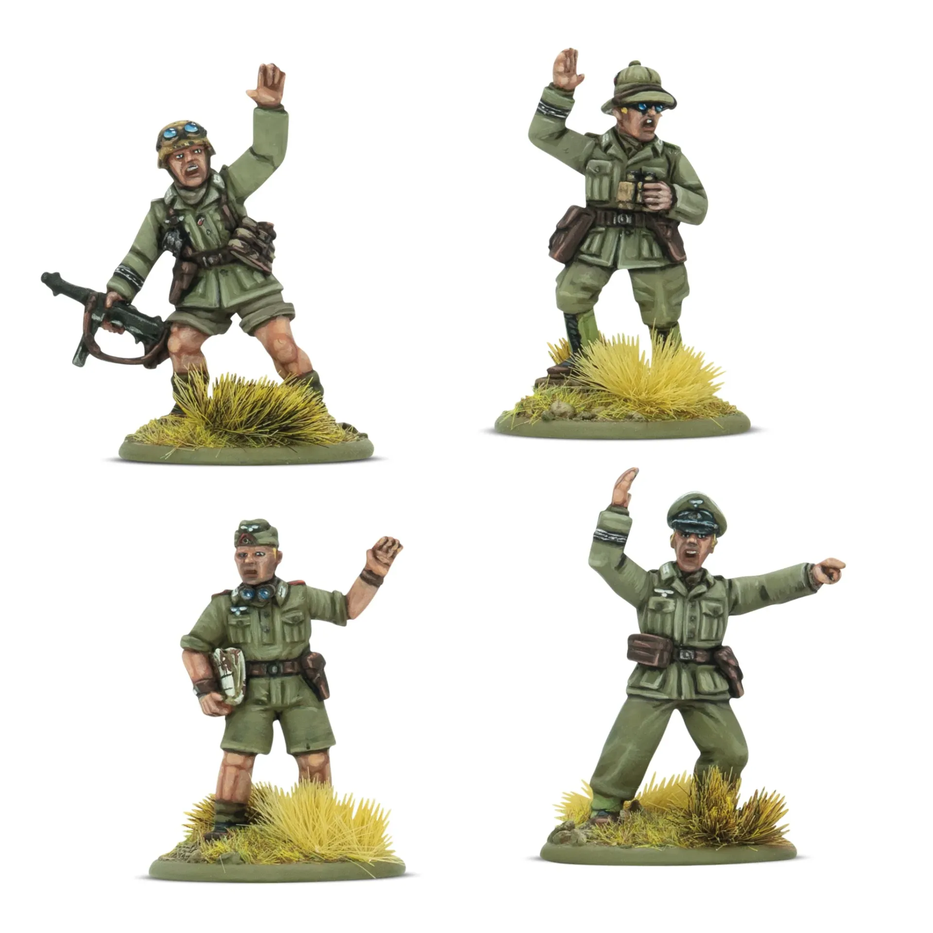 [WLG 403212012] Bolt Action : Commandants de Peloton de l'Afrika Korps (Deutsches Afrika Korps)