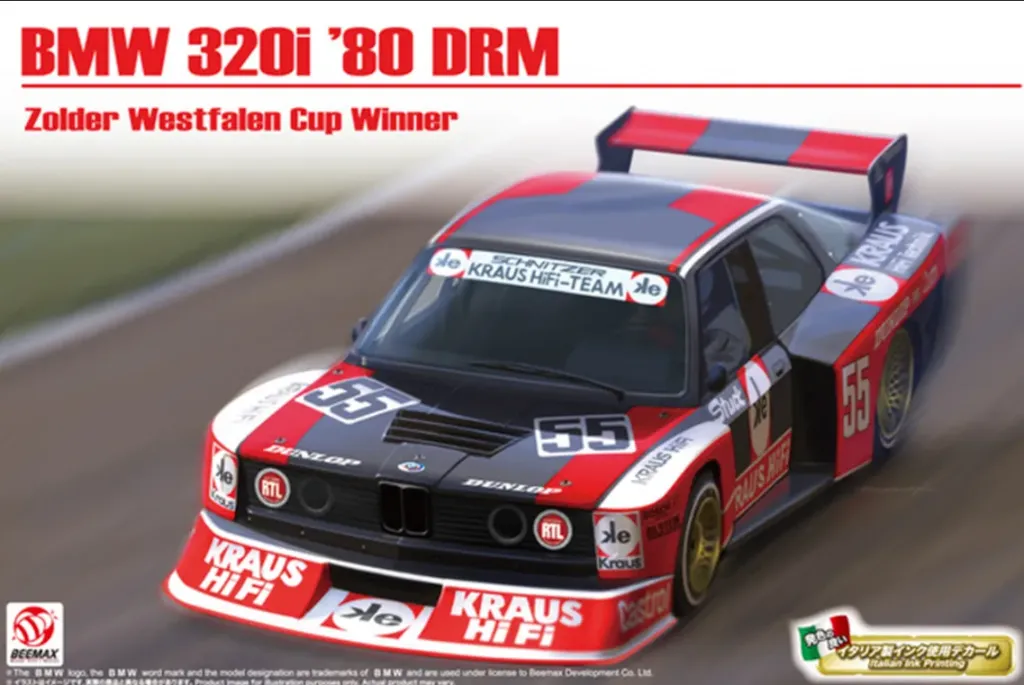 [NUN 24028] Nunu models : BMW 320I 80 DRM Zolder Westfalen Cup Winner  (1/24)