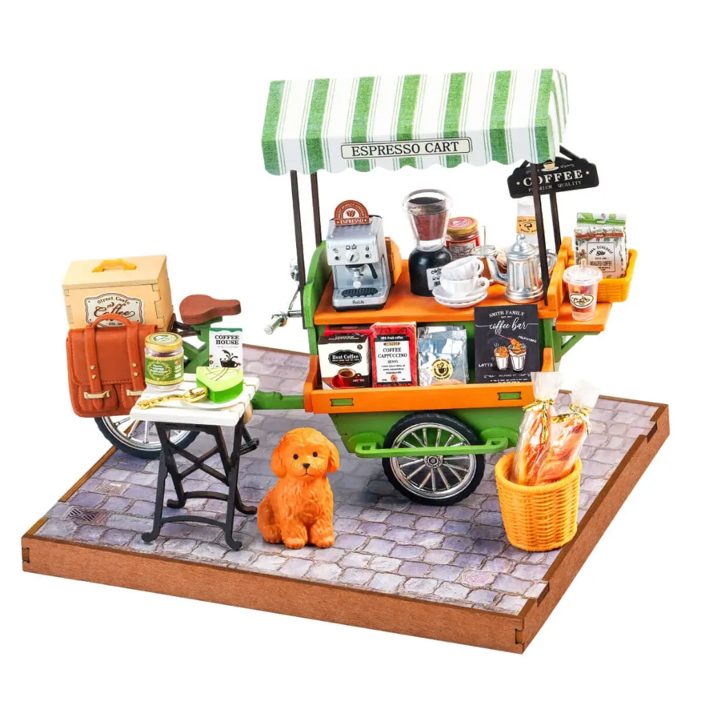 [RLF DG182] Rolife : Aromatic Coffee cart - Traval Street