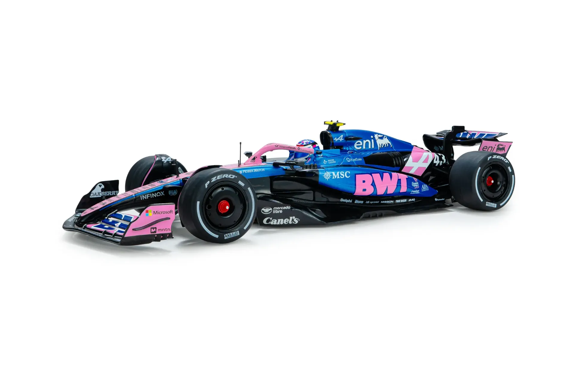 [SOL S1818903] Solido : Alpine A525 – GP CANADA – 2025 – F.COLAPINTO #43 (1/18)