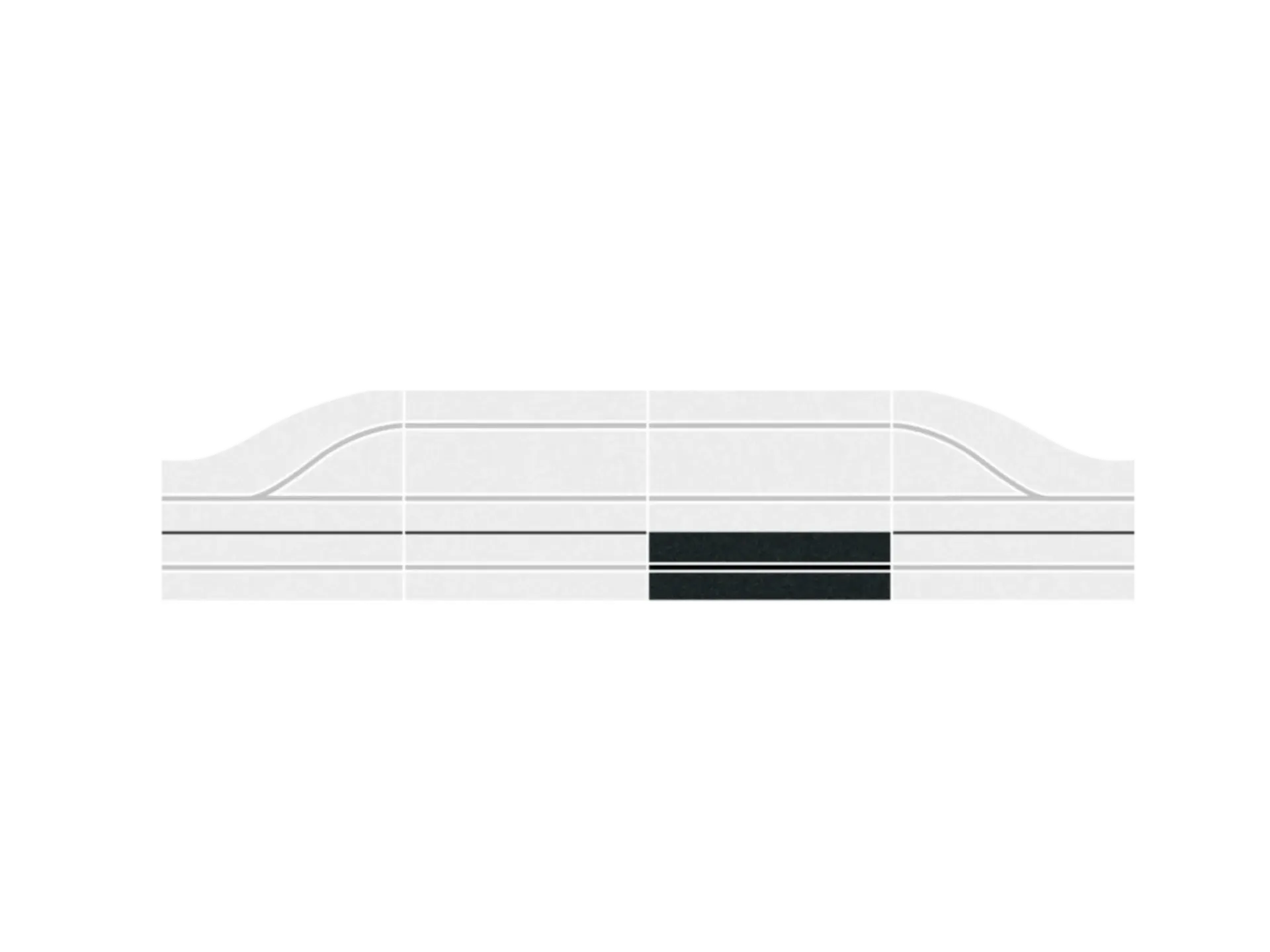 Carrera : Digital 124/132 Mono-rail pour extension pit stop