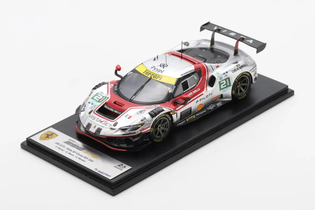 Looksmart : Ferrari 296 GT3 Vista AF Corse n°21 Le Mans 2025 2°GT F. Heriau – S. Mann – A. Rovera
