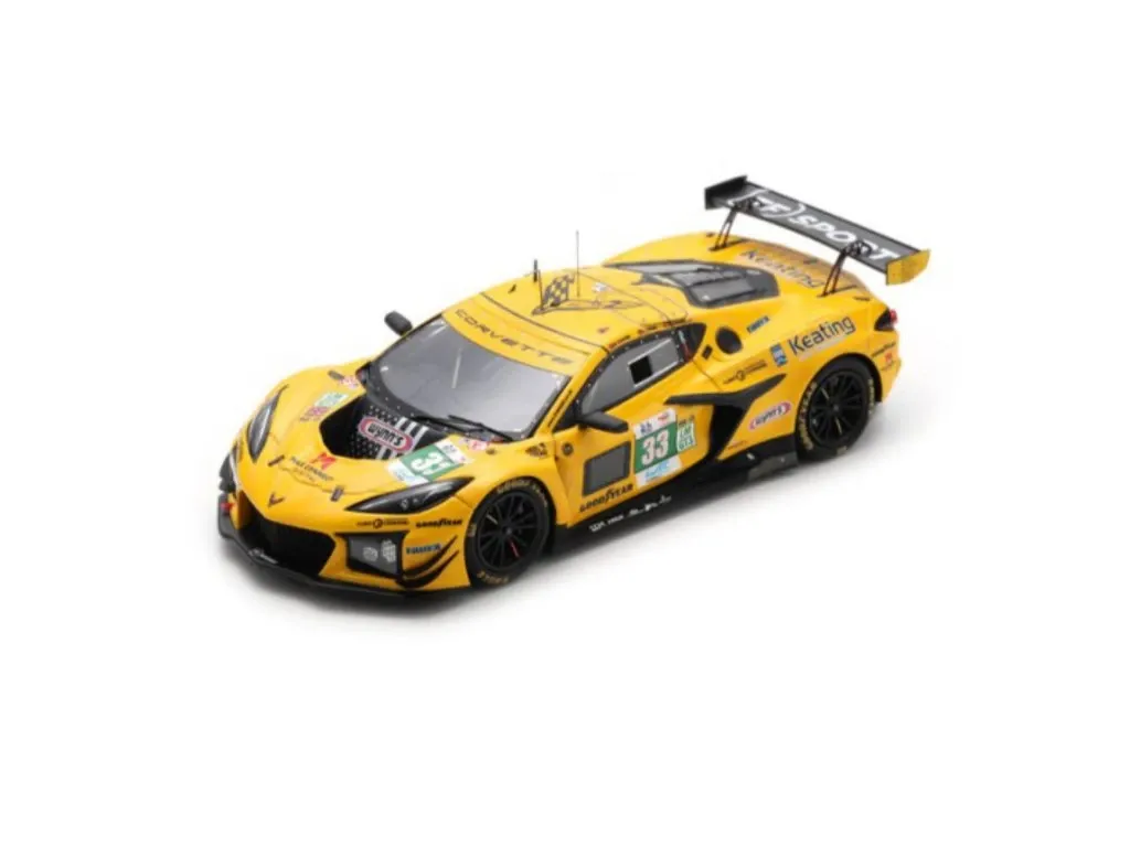 Spark : Corvette Z06 LMGT3.R No.33 TF SPORT Le Mans 24H 2025 B. Keating -  J. Edgar - D. Juncadella (1/43)