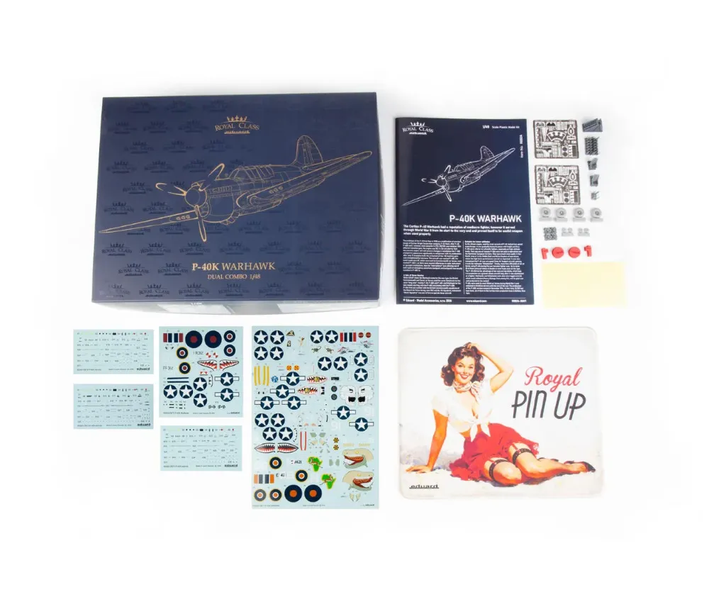 Eduard : P-40K Warhawk Dual Combo - (1/48)