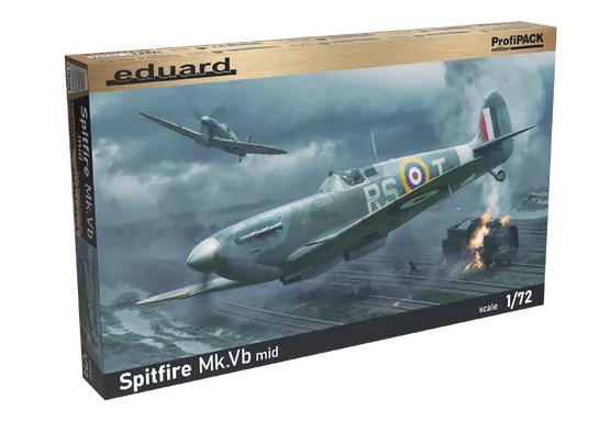 Eduard : Spitfire MK.Vb Mid (1/72)