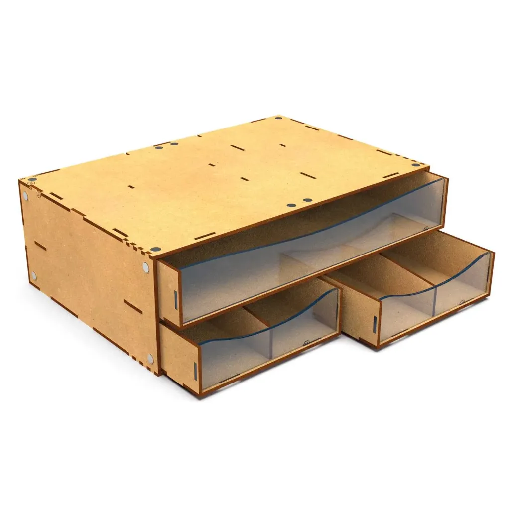 [GSW 6690] Green Stuff : Module de rangement pour peintures 17ml empilable et aimanté │ Modular Set