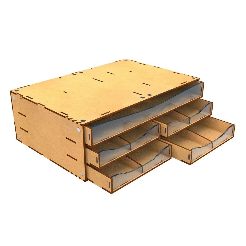 [GSW 6691] Green Stuff : Module de rangement pour peintures 17ml empilable et aimanté │ Modular Set